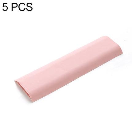 BF1805 5 PCS Plastic Concealed Cable Stick-On Cable Management Box(Pink)-garmade.com