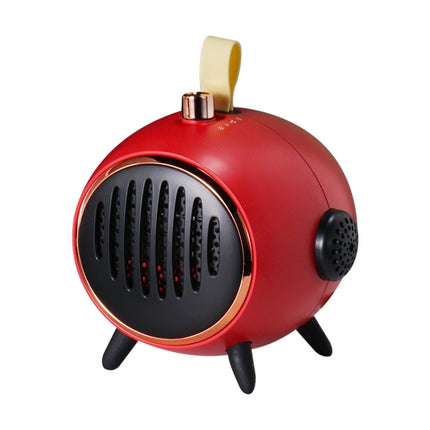 200W Mini Desktop Air Heater Plasma Purification Heater Little Sun,CN Plug( Red )-garmade.com