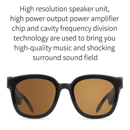 A13 Smart Audio Sunglasses Bluetooth Earphone(Dark Gray)-garmade.com