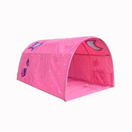 Children Home Bed Crawl Tunnel Game House Tent, Style:Pink-garmade.com