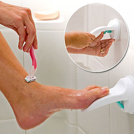 Bathroom Detachable Suction Cup Foot Pedal No Punching & No Bending Foot Pedal-garmade.com