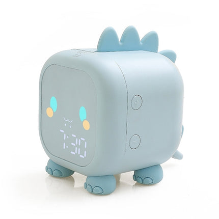 XR-MM-C2007 Multifunctional Smart Night Light Desktop Children Student LED Digital Alarm Clock(Blue)-garmade.com