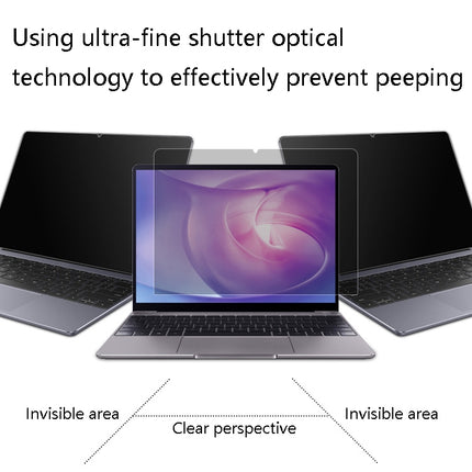 Laptop Anti-Peep Film Anti-Peeping Matte Reflective Screen Protective Film For Huawei MateBook E 12 inch (Full Glue)-garmade.com