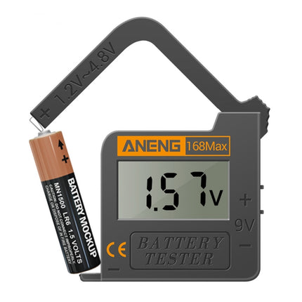 2 PCS ANENG 168MAX Portable Battery Tester High-Precision Battery Power Tester Battery Capacity Tester-garmade.com