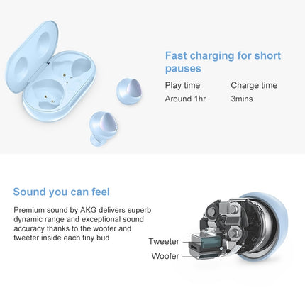 R175 In-Ear Portable Wireless Bluetooth Earphone(White)-garmade.com