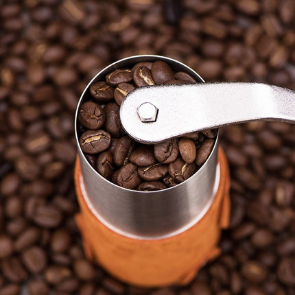 Diguo Multifunctional Hand Grinding Pepper Coffee Bean Maker(Brown)-garmade.com