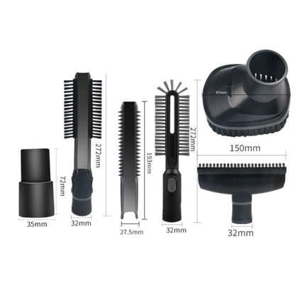 8 In 1 Multifunctional Vacuum Cleaner Suction Head Brush Adapter Converter for Midea / Haier / Philips / Electrolux/ / LG-garmade.com