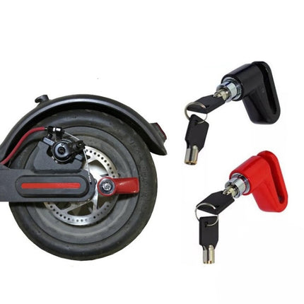 2 PCS Electric Scooter Disc Brake Lock Multi-Function Reinforced Anti-Theft Lock Accessory for Xiaomi Mijia M365, Packing specification: Disc Brake Lock (Black)-garmade.com