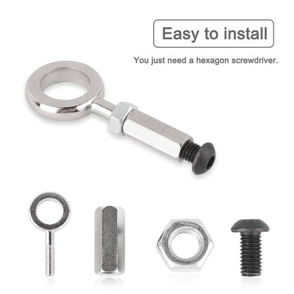 2 PCS Scooter Axle Locking Screw Pull Ring Assembly for Xiaomi Mijia M365-garmade.com