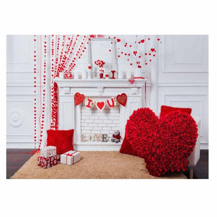 2.1m x 1.5m Valentines Day Personality Photo Photography Background Cloth(026)-garmade.com