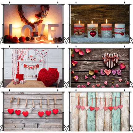 2.1m x 1.5m Valentines Day Personality Photo Photography Background Cloth(030)-garmade.com