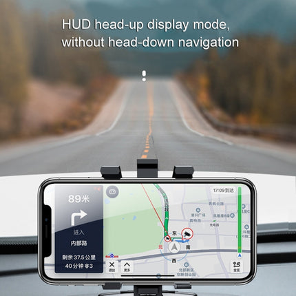 Car Mobile Phone Holder Car Dashboard Rearview Mirror Navigation Bracket With Stop Sign-garmade.com