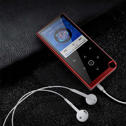 E05 2.4 inch Touch-Button MP4 / MP3 Lossless Music Player, Support E-Book / Alarm Clock / Timer Shutdown, Memory Capacity: 4GB Bluetooth Version(Blue)-garmade.com