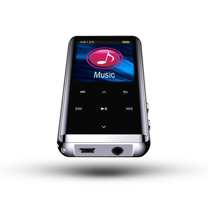 M13 High-Definition Noise Reduction Recorder Music MP4 Player, Support Recording / E-Book / TF Card With Bluetooth (Black), Capacity: 4GB-garmade.com