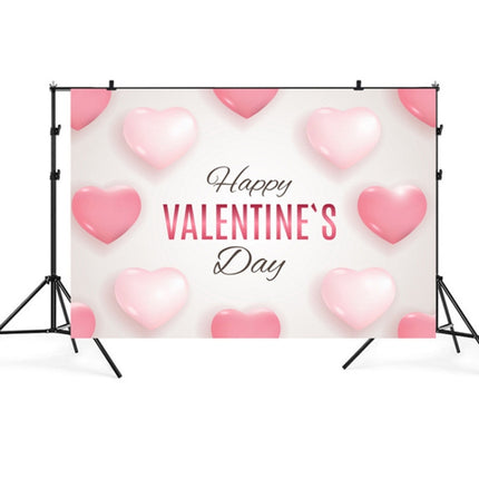 2.1m x 1.5m Valentines Day Photo Party Layout Props Photography Background Cloth(002)-garmade.com
