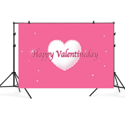 2.1m x 1.5m Valentines Day Photo Party Layout Props Photography Background Cloth(004)-garmade.com
