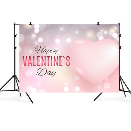 2.1m x 1.5m Valentines Day Photo Party Layout Props Photography Background Cloth(010)-garmade.com