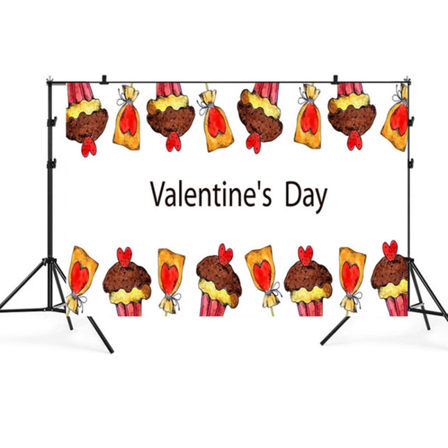 2.1m x 1.5m Valentines Day Photo Party Layout Props Photography Background Cloth(014)-garmade.com