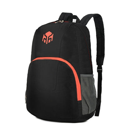 DFY-100 Waterproof Outdoor Cycling Travel Lightweight Folding Backpack(Black)-garmade.com
