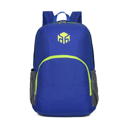 DFY-100 Waterproof Outdoor Cycling Travel Lightweight Folding Backpack(Sea Blue)-garmade.com