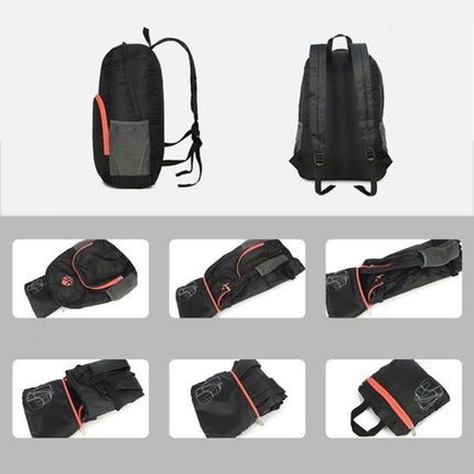 DFY-100 Waterproof Outdoor Cycling Travel Lightweight Folding Backpack(Light Blue)-garmade.com
