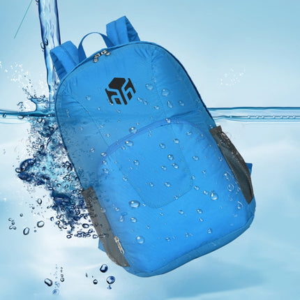 DFY-100 Waterproof Outdoor Cycling Travel Lightweight Folding Backpack(Sea Blue)-garmade.com