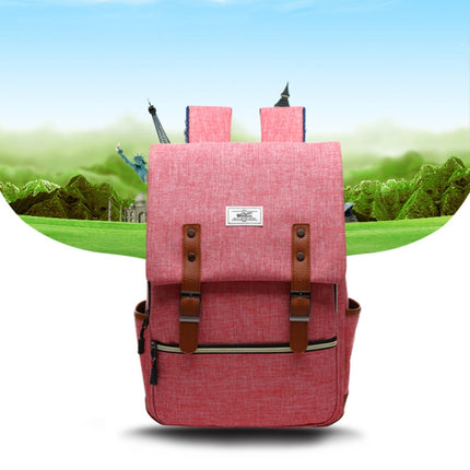 203 Outdoor Travel Shoulders Bag Computer Backpack with External USB Charging Port(Black)-garmade.com