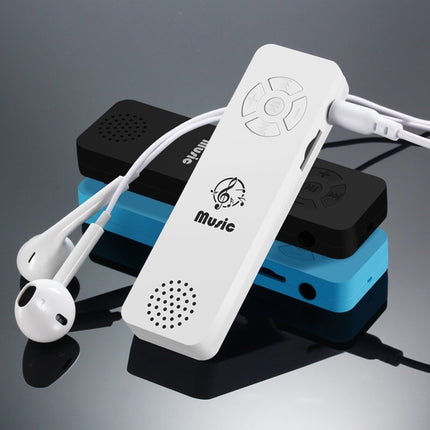 5 PCS ZH-649 Sports Running Music MP3 Player, Support TF Card(White)-garmade.com