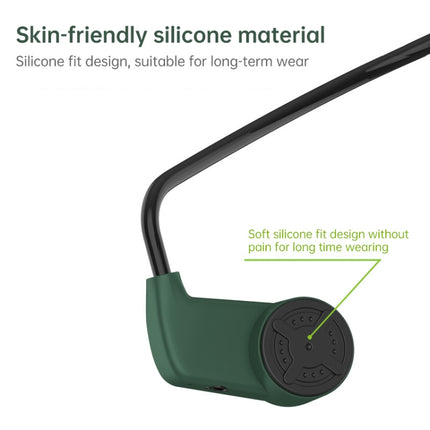 K3 Bone Conduction Bluetooth 5.0 Wireless Headphones Waterproof Headphones 16GB RAM(Gray)-garmade.com