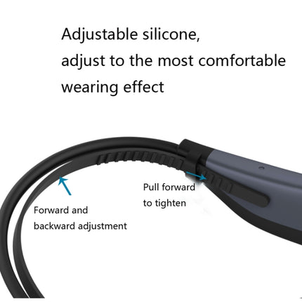 K7 Bone Conduction Bluetooth 5.0 Wireless Earphone Waterproof Headphones 16GB RAM(Gray)-garmade.com