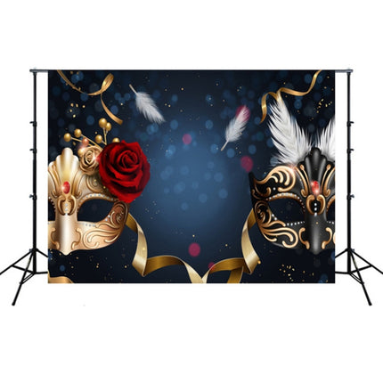 2.1m x 1.5m Masquerade Mask Party Scene Layout Photo Photography Background Cloth(W031)-garmade.com