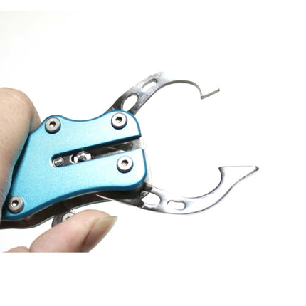 Fish Control Device Luya Pliers Stainless Steel Fishing Line Cutter Fishing Pliers(Space Blue)-garmade.com