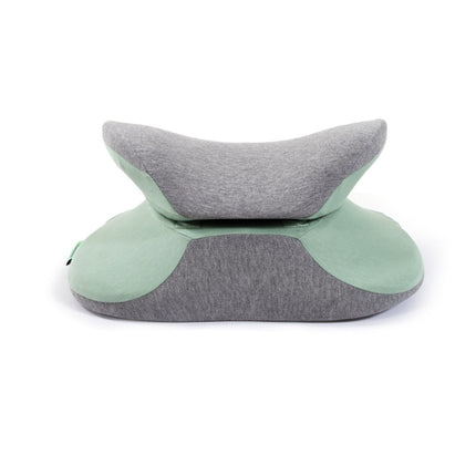 BEWALKER Multifunctional Student Portable Nap Pillow Waist Support Foldable Memory Foam Nap Pillow Office Sleeping Pillow, Size: 38x20x15cm(Fruit Green)-garmade.com