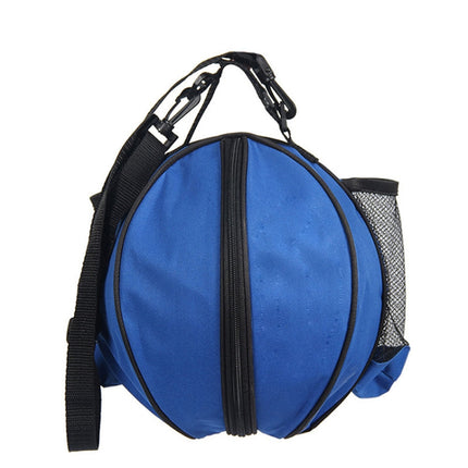 WJ0122 Outdoor Sports One-Shoulder Volleyball Basketball Football Backpack(Blue)-garmade.com