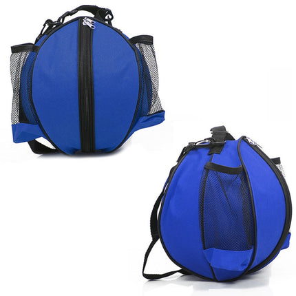 WJ0122 Outdoor Sports One-Shoulder Volleyball Basketball Football Backpack(Black)-garmade.com