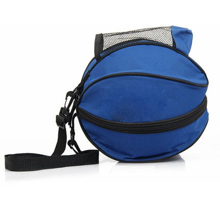 WJ0122 Outdoor Sports One-Shoulder Volleyball Basketball Football Backpack(Blue)-garmade.com