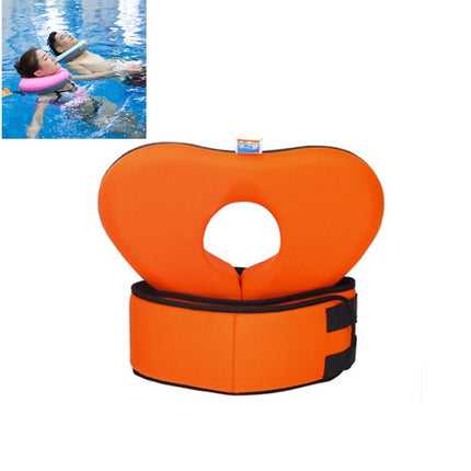 Swimming Ring EPE Foam Lifebuoy Armpit Ring Water Board, Size:L(Orange)-garmade.com