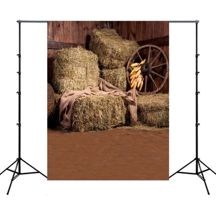 1.5m x 2.1m Straw Pile Children Photo Photography Background Cloth(11891)-garmade.com