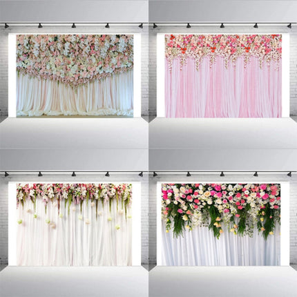 2.1m x 1.5m Flower Wall Simulation Wedding Theme Party Arrangement Photography Background Cloth(W091)-garmade.com