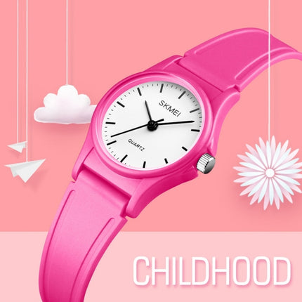 SKMEI 1401 Children Waterproof Watch Student Sports Watch(Rose Red)-garmade.com