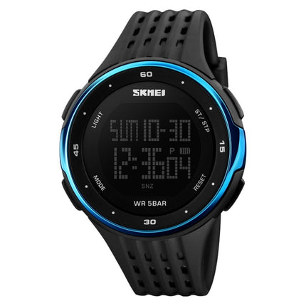SKMEI 1219 Men Multi-Function Electronic Watch Outdoor Sports Watch(Blue)-garmade.com