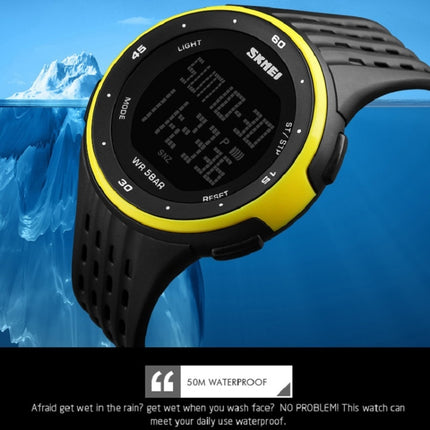 SKMEI 1219 Men Multi-Function Electronic Watch Outdoor Sports Watch(Blue)-garmade.com