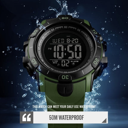 SKMEI 1475 Men Multifunctional Sports Watch Students Outdoor Waterproof Digital Watch(Blue)-garmade.com