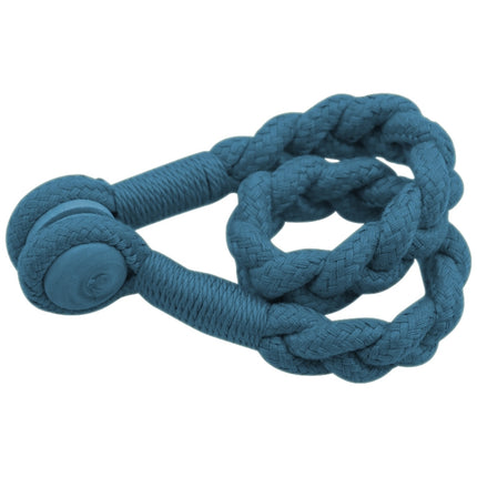 1 Pair Magnetic Buckle Twist Tie For Curtains(Grey Blue)-garmade.com