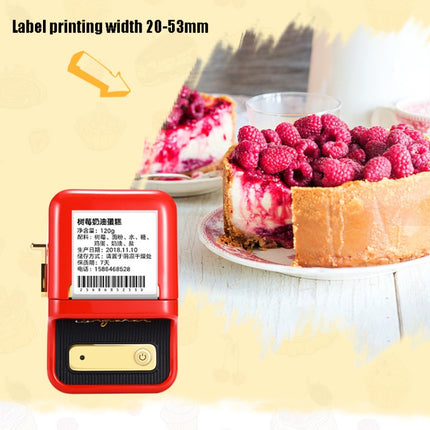 NIIMBOT B21 Small Production Date Marking Machine Baking Cake Bakery Price Labeling Machine, Specification: Standard-garmade.com