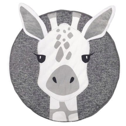 Baby Infant Play Mats Kids Crawling Carpet Floor Rug Baby Bedding Rabbit Blanket Cotton Game Pad Children Room Decor(Giraffe)-garmade.com