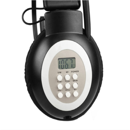 Retekess TR101 Headset FM Radio(One Size)-garmade.com