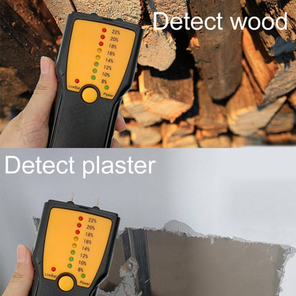 MT210 Wood Moisture Meter Wood Material Water Leak Detector Damp Tester Wood Test Tool-garmade.com