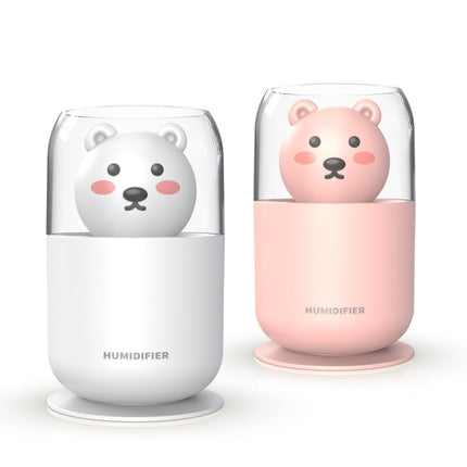 Y06 Cute Pet USB Air Humidifier Home Car Small Hydrating Aroma Diffuser(White)-garmade.com