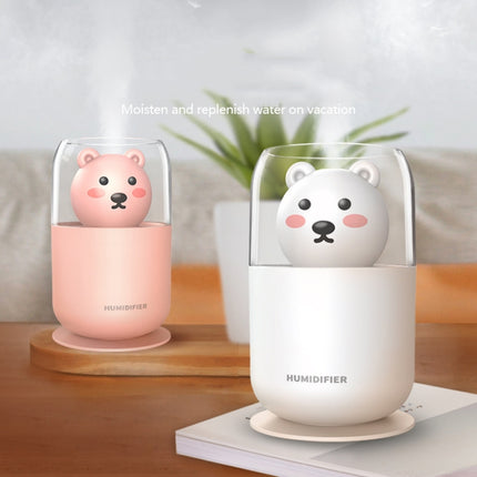 Y06 Cute Pet USB Air Humidifier Home Car Small Hydrating Aroma Diffuser(White)-garmade.com
